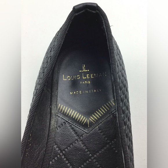 Louis Leeman woven tassel loafers men’s 44 black